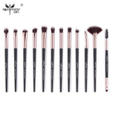 Anmor Makeup Brushes Set 3-12pcs/lot Eye Shadow Blending Eyeliner Eyelash Eyebrow Make up Brushes  Professional Eyeshadow Brush