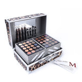 Miss Rose Face Powder Makeup Set Matte & Shimmer Eyeshadow Palette Blockbuster Professional Make Up Kit Highlighter Bronzer