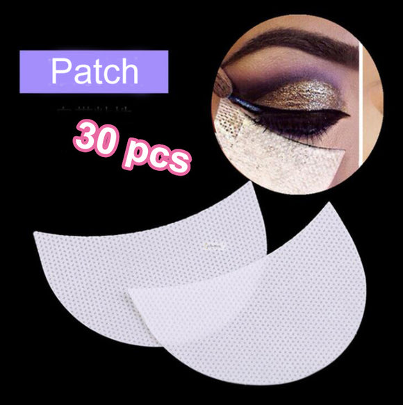 30pcs Make Up Paper Patches Under Eye Pads Eyelashes Extension Sticker Eye Lash Tips Eye shadow Wraps Tools accessory