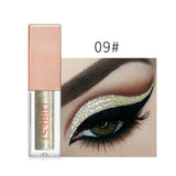 Hot 15 Colors Liquid Glitter Eyeshadow Pencil Shimmer Eyeshadow Waterproof Long-lasting Shimmer Eyeshadow Eye Makeup Accessories