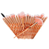 20Pcs Diamond Makeup Brushes Set Powder Foundation Blush Blending Eye shadow Lip Cosmetic Beauty Make Up Brush Pincel Maquiagem