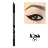 New Eye Liner Pencil Long-lasting Waterproof Pigment Green Brown Black Eyeiner Pen Women Fashion Color Eye Makeup Cosmetic TSLM2