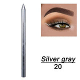 New Eye Liner Pencil Long-lasting Waterproof Pigment Green Brown Black Eyeiner Pen Women Fashion Color Eye Makeup Cosmetic TSLM2