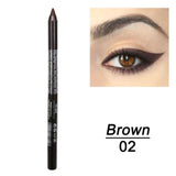 New Eye Liner Pencil Long-lasting Waterproof Pigment Green Brown Black Eyeiner Pen Women Fashion Color Eye Makeup Cosmetic TSLM2