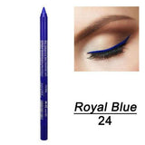 New Eye Liner Pencil Long-lasting Waterproof Pigment Green Brown Black Eyeiner Pen Women Fashion Color Eye Makeup Cosmetic TSLM2