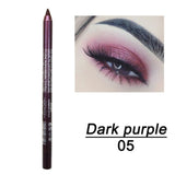 New Eye Liner Pencil Long-lasting Waterproof Pigment Green Brown Black Eyeiner Pen Women Fashion Color Eye Makeup Cosmetic TSLM2