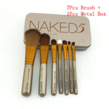 Urban Decay NAKED 3 Makeup Brush Set Eye Shadow Foundation Powder Eyeliner Eyelash Lip Make Up Brush Cosmetic Beauty Tool Kit