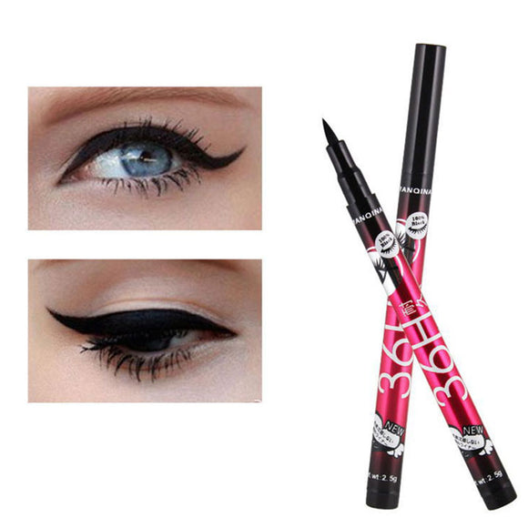 Hot Sale YANQINA Ultimate Black Liquid Eyeliner Long-lasting Waterproof Eye Liner Pencil Pen Nice Makeup Cosmetic Tools