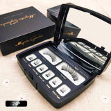 VIBRANT GLAMOUR Magnetic False Eyelashes Full Eyes 3D Natural Fake Lashes Look Fake Lashes with Tweezers