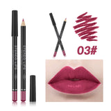 Sexy Matte Lip liner Pigments Waterproof Long Lasting No Blooming Lip Liner Pencil beauty Makeup color optional 12 Color TSLM1