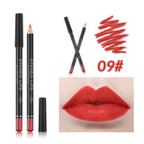 Sexy Matte Lip liner Pigments Waterproof Long Lasting No Blooming Lip Liner Pencil beauty Makeup color optional 12 Color TSLM1