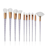 20Pcs Diamond Makeup Brushes Set Powder Foundation Blush Blending Eye shadow Lip Cosmetic Beauty Make Up Brush Pincel Maquiagem