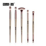 MAANGE Pro  3/5/12 pcs/lot  Makeup Brushes Set Eye Shadow Blending Eyeliner Eyelash Eyebrow Brushes For Makeup New