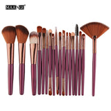 18pcs/set Makeup Brushes Kit Powder Eye Shadow Foundation Blush Blending Beauty Women Cosmetic Make Up Brush Maquiagem