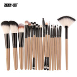 18pcs/set Makeup Brushes Kit Powder Eye Shadow Foundation Blush Blending Beauty Women Cosmetic Make Up Brush Maquiagem