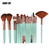 18pcs/set Makeup Brushes Kit Powder Eye Shadow Foundation Blush Blending Beauty Women Cosmetic Make Up Brush Maquiagem