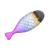 Professional Mermaid Makeup Brush Fish Tail Powder Foundation Cosmetic Tools Smooth Brush Face Makeup Brushes