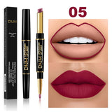 HOT!!12 Colors Waterproof Long Lasting Matte Liquid Lipstick Lip Liner Moisturizing Contour Cosmetics TSLM1(Give back to fans)