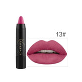 24 Color Matte Lipstick Pen Lipstick Pen Long Lasting Matte Lip Liner Waterproof Moisturizing Makeup Cosmetic well