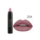 24 Color Matte Lipstick Pen Lipstick Pen Long Lasting Matte Lip Liner Waterproof Moisturizing Makeup Cosmetic well