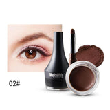 Eyeliner Cream With Brush Eye Makeup Waterproof Multifunctional Natural Eyeliner Eyeshadow  Gel Cream Eye Make Up