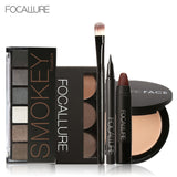 Focallure Make up set with Eyeshadow Eyebrow Eyeliner Face Powder Matte Lipstick in one Makeup Kit cosmetic set