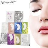 50pairs/pack Under Gel Eye Pads Lint Free Eye Patches for Eyelash Extension False Eyelashes Grafting Pad Eye Shadow Eyepads